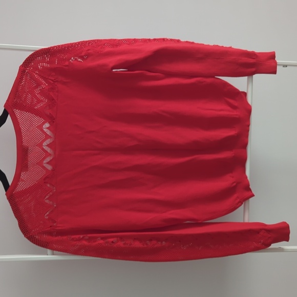 Sandro Red Cardigan - Picture 3 of 8